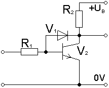 Transistor als Schalter mit Diode