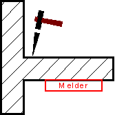 Körperschallmelder